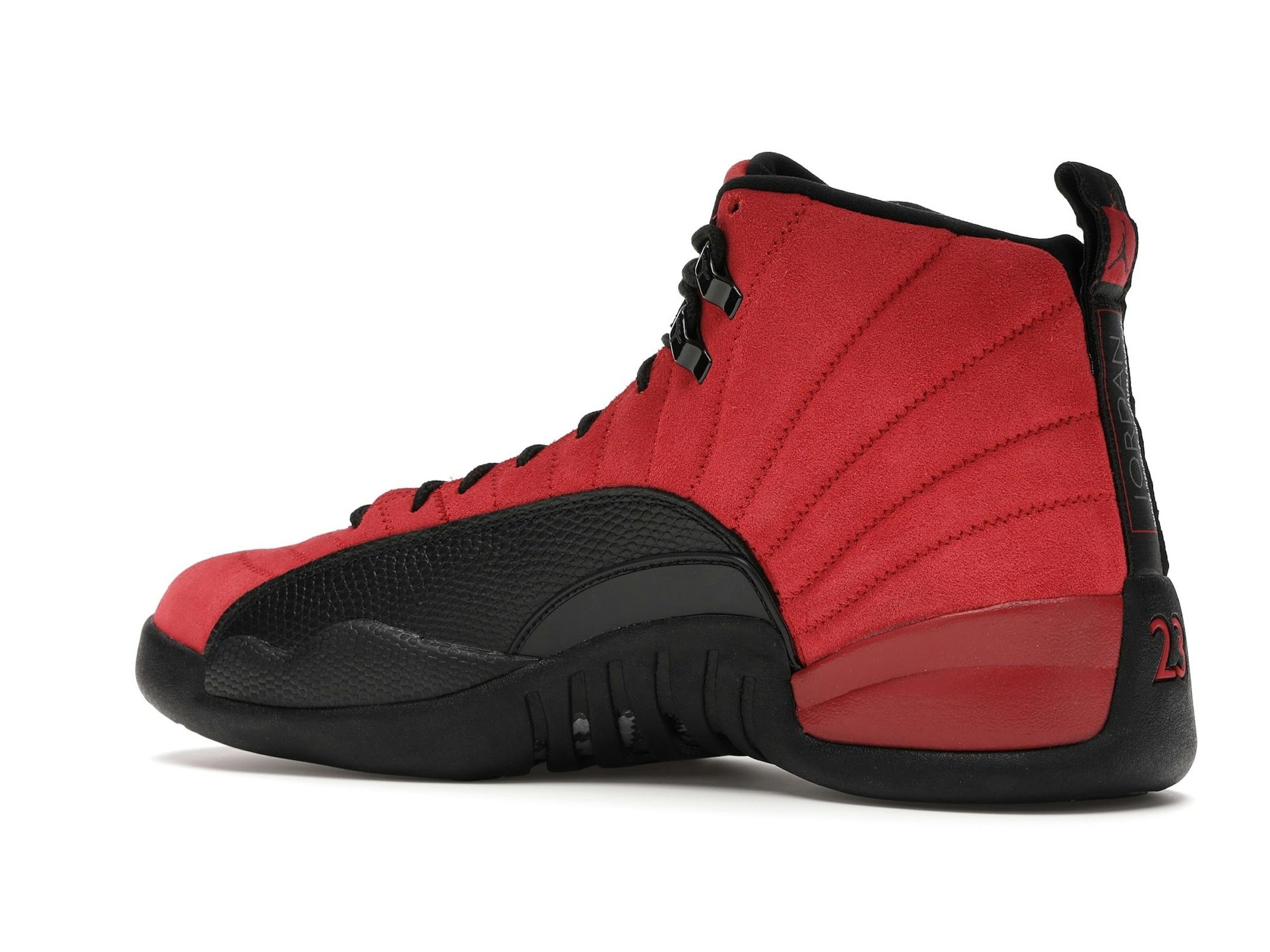 Jordan 12 Retro Reverse Flu Game Varsity Red CT8013-602 - Image 6