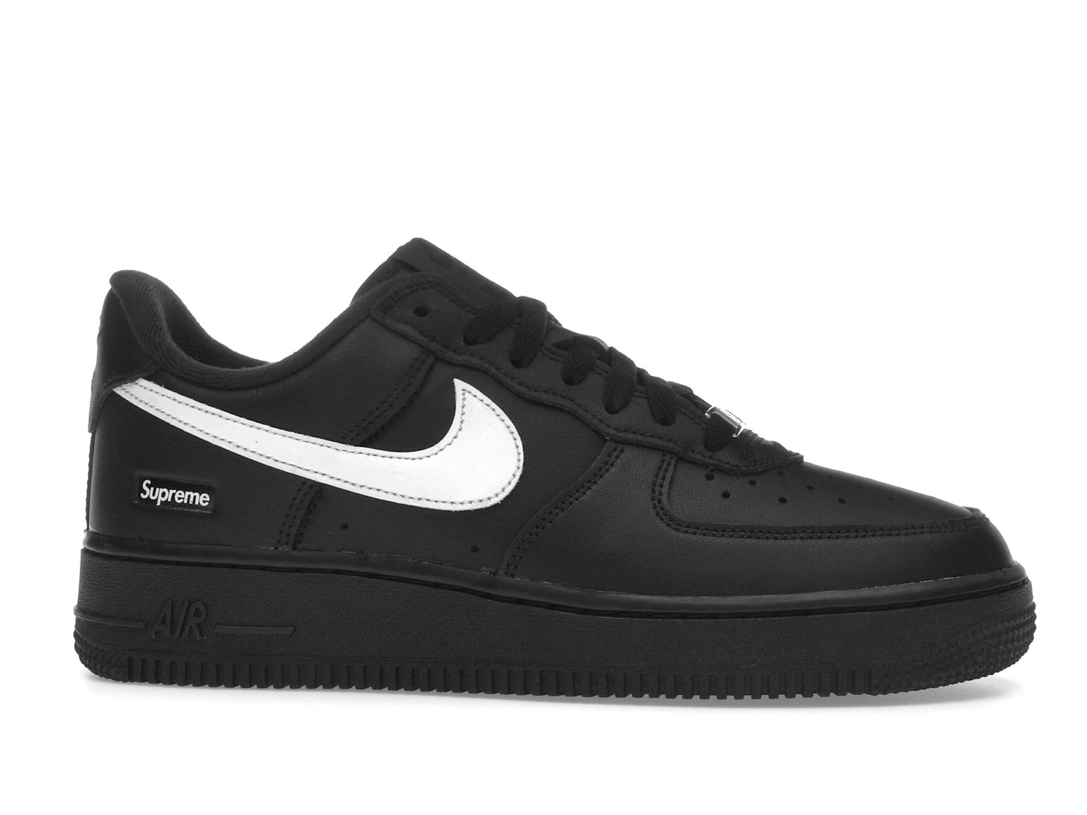 Air Force 1 Low Supreme Black White CU9225-002 - Image 2