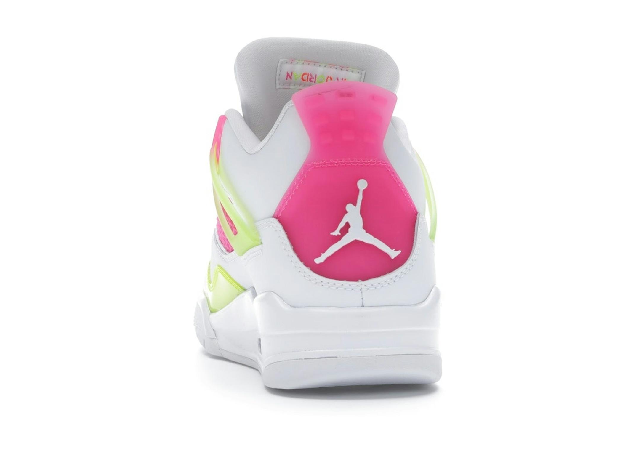 Jordan 4 Retro White Lemon Pink (GS) CV7808-100 - Image 7