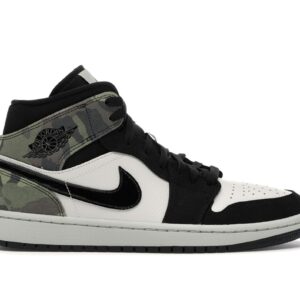 Jordan 1 Mid Camo 2020 CW5490-001 Sneakers