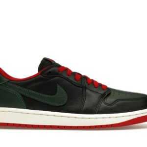 Jordan 1 Retro Low OG Gorge Green Varsity Red Womens CZ0775-036