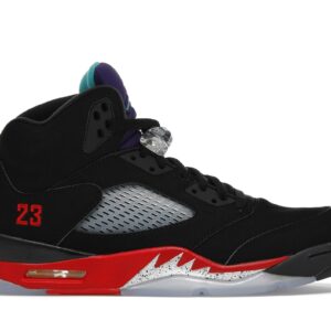 Jordan 5 Retro Top 3 Black Fire Red CZ1786-001