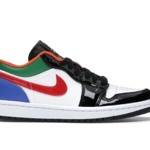 Jordan 1 Low Multi-Color Black Toe Women’s Sneaker CZ4776-101