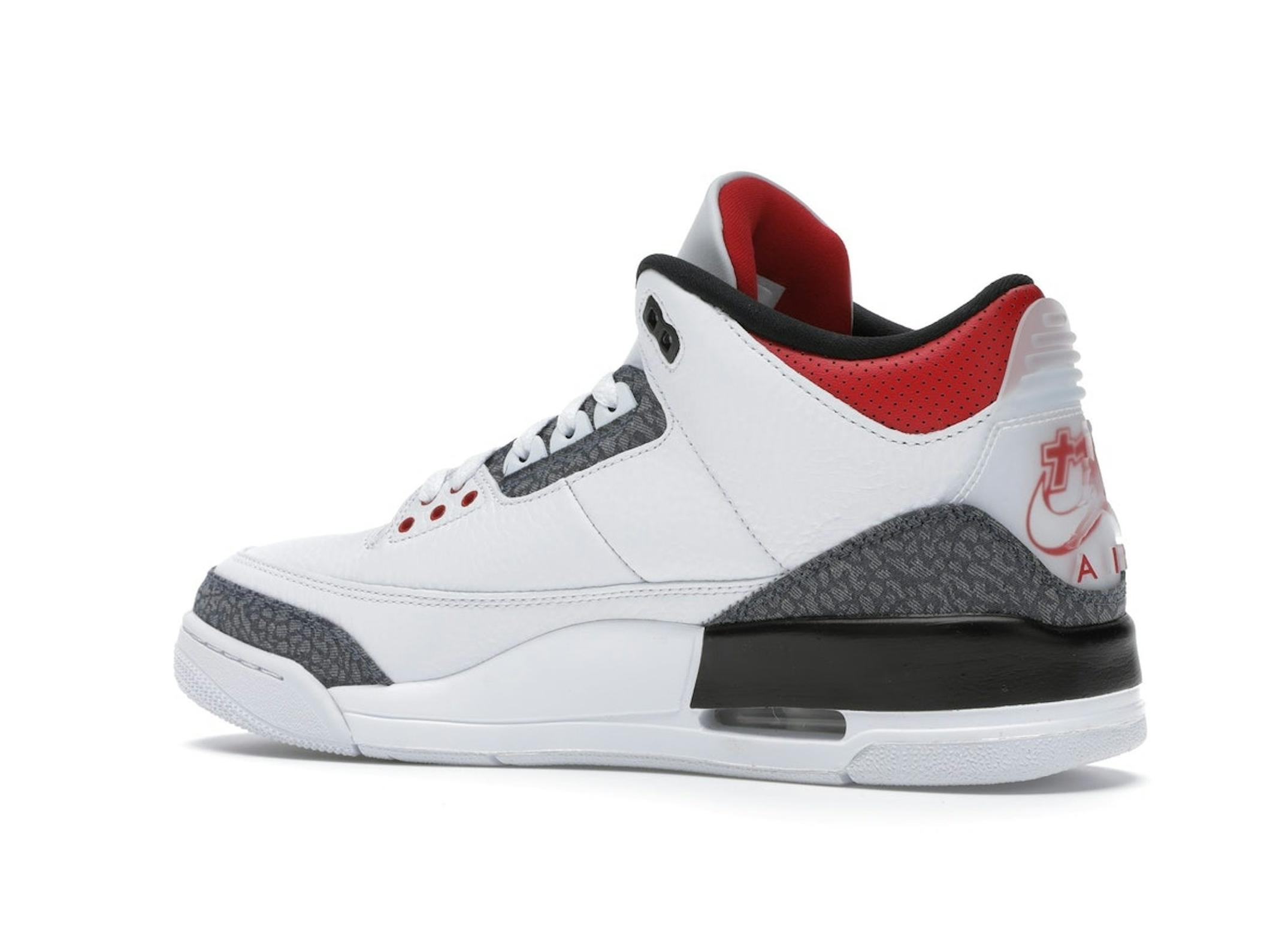Jordan 3 Retro SE-T CO.JP Fire Red Denim CZ6433-100 - Image 6