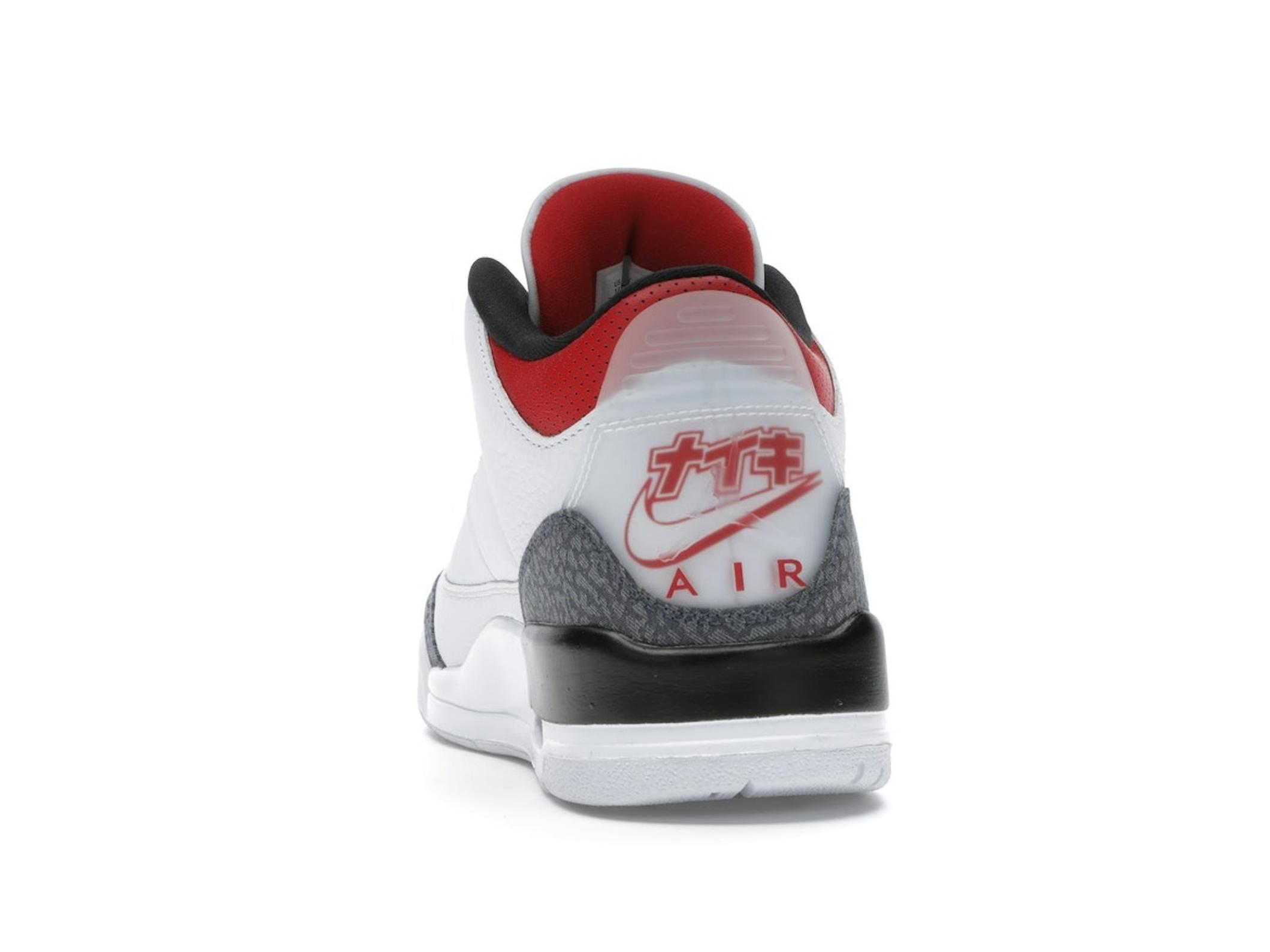 Jordan 3 Retro SE-T CO.JP Fire Red Denim CZ6433-100 - Image 7