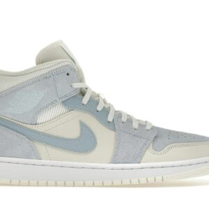 Jordan 1 Mid Mixed Textures Blue DA4666-100 Sneakers
