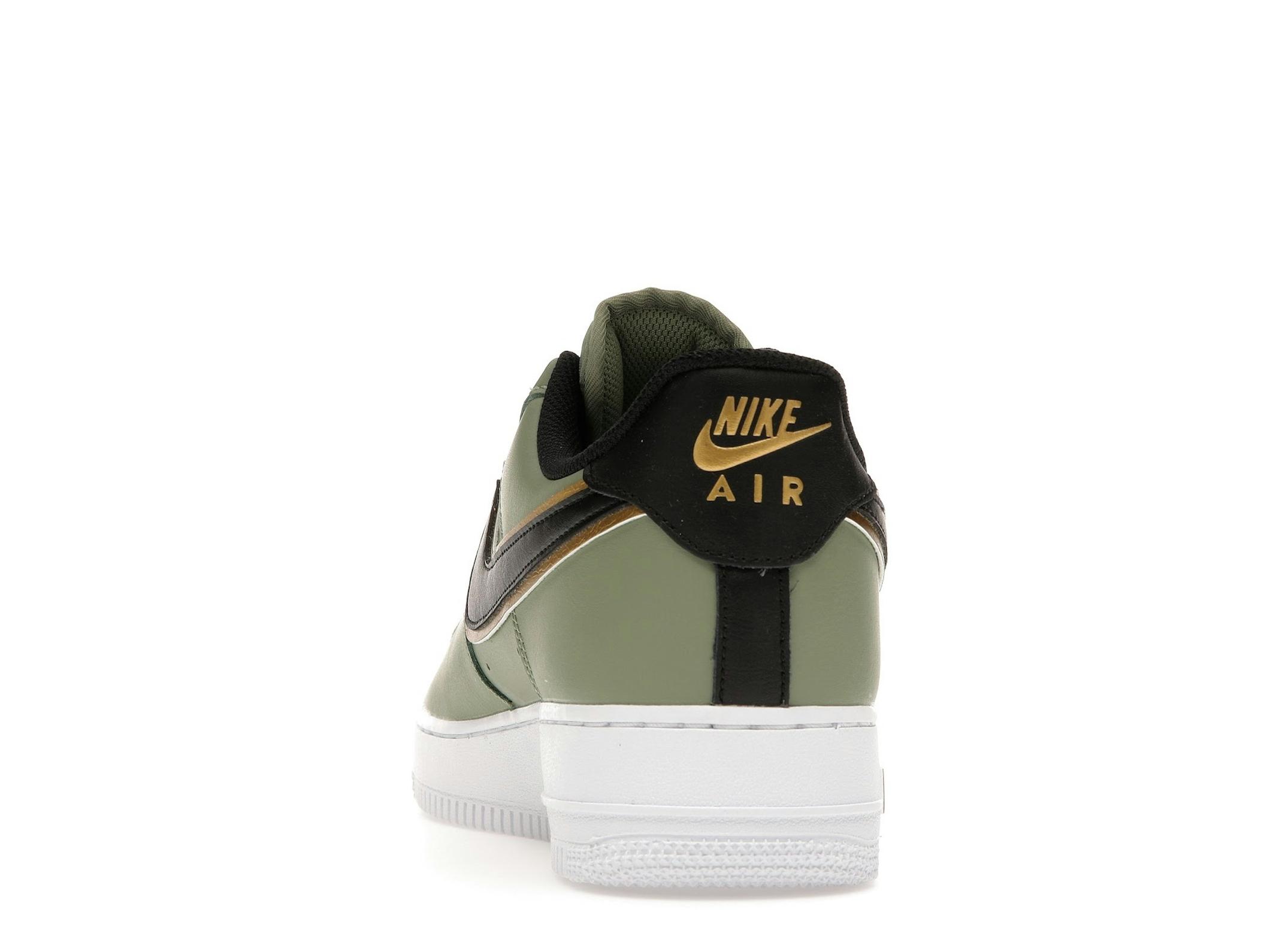 Air Force 1 Low ’07 LV8 Double Swoosh Olive Gold Black DA8481-300 - Image 7