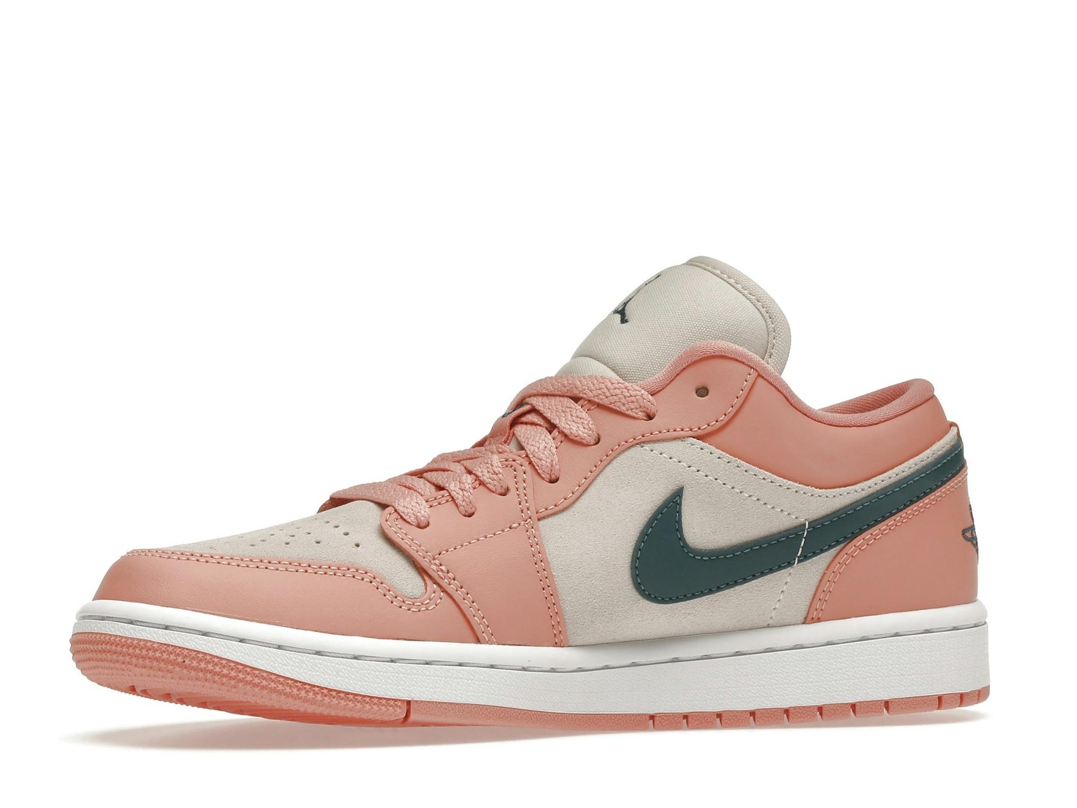 Jordan 1 Low Light Madder Root Women’s DC0774-800 Sneakers - Image 5