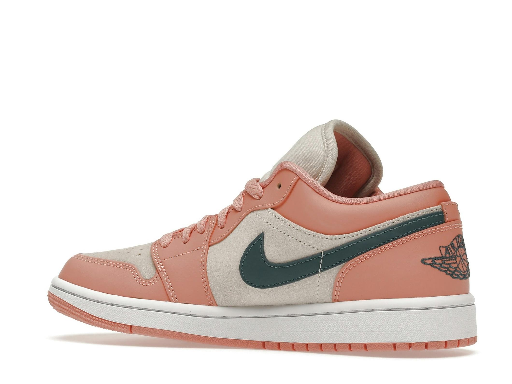 Jordan 1 Low Light Madder Root Women’s DC0774-800 Sneakers - Image 6
