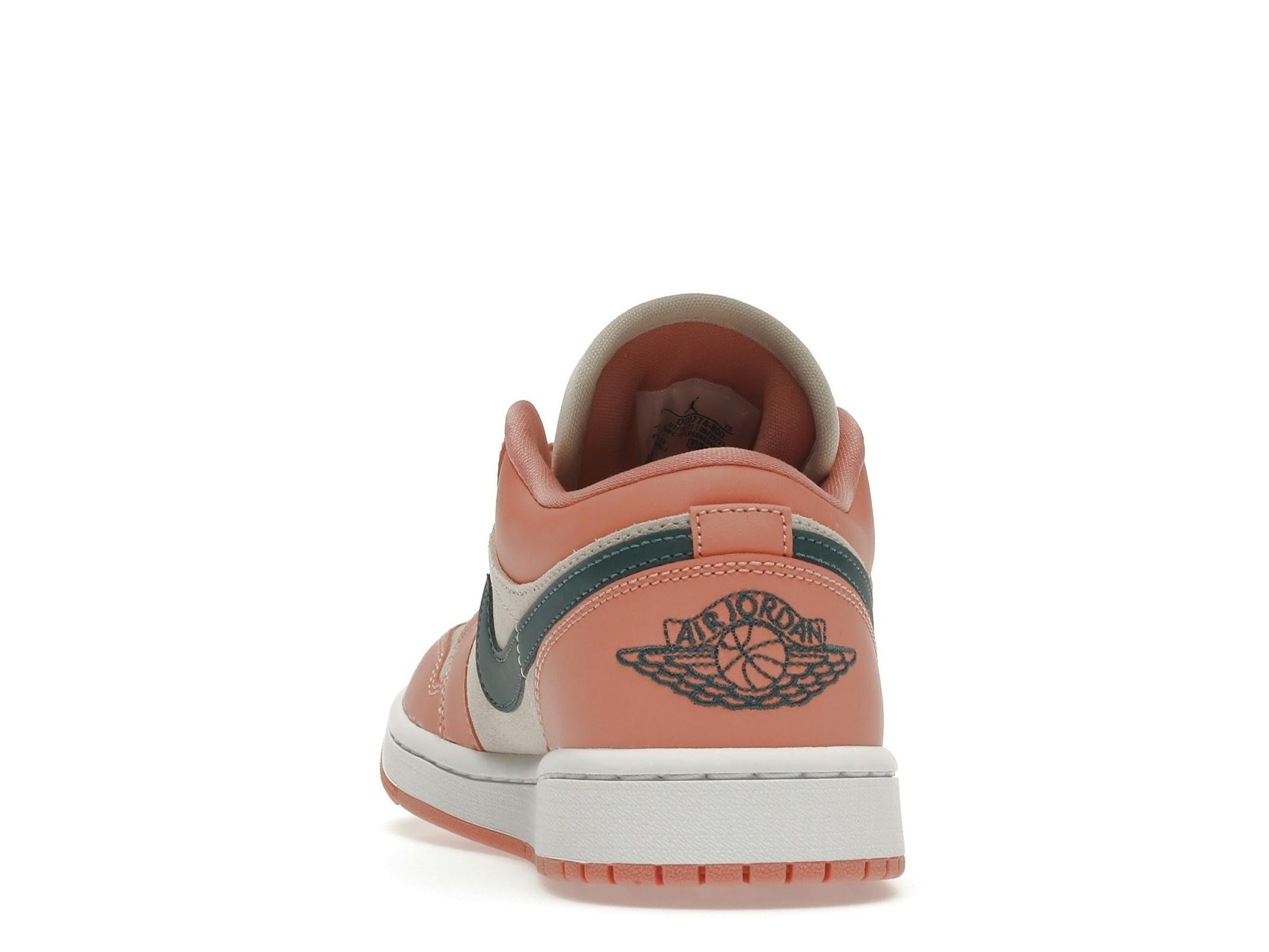 Jordan 1 Low Light Madder Root Women’s DC0774-800 Sneakers - Image 7