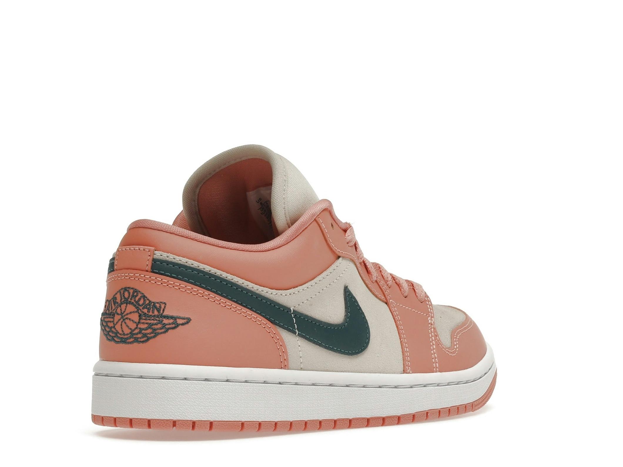 Jordan 1 Low Light Madder Root Women’s DC0774-800 Sneakers - Image 8