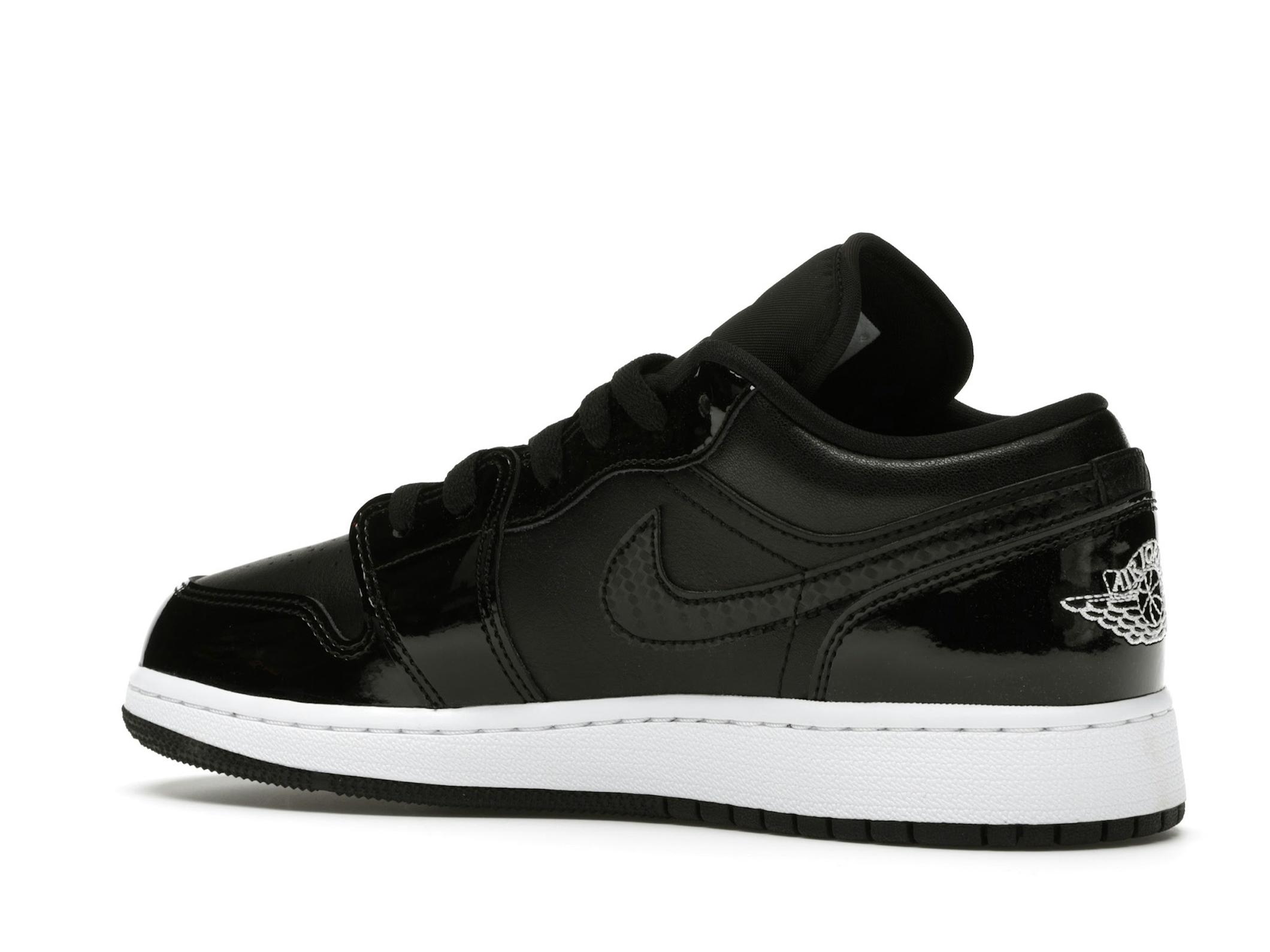 Jordan 1 Low SE All-Star 2021 GS Black White DD2191-001 - Image 6