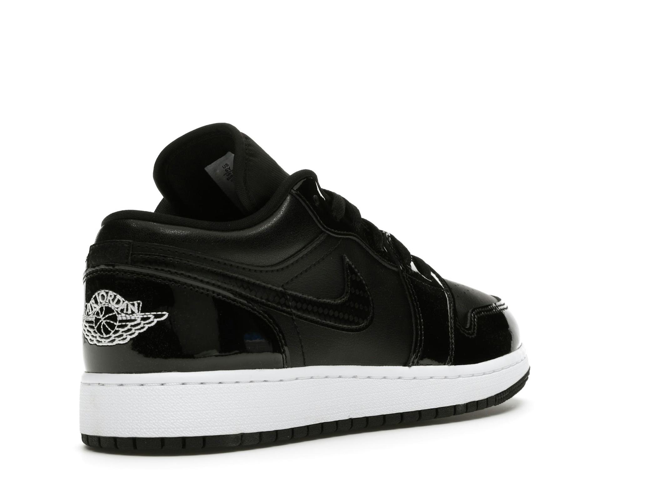 Jordan 1 Low SE All-Star 2021 GS Black White DD2191-001 - Image 8
