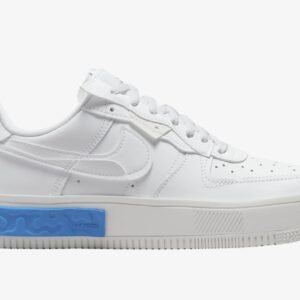 Wmns Air Force 1 Fontanka Sneakers – White/University Blue – DH1290-101