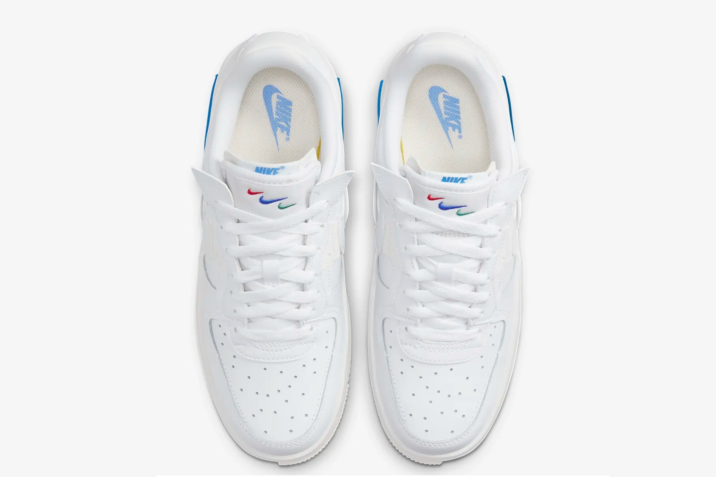 Wmns Air Force 1 Fontanka Sneakers – White/University Blue – DH1290-101 - Image 4