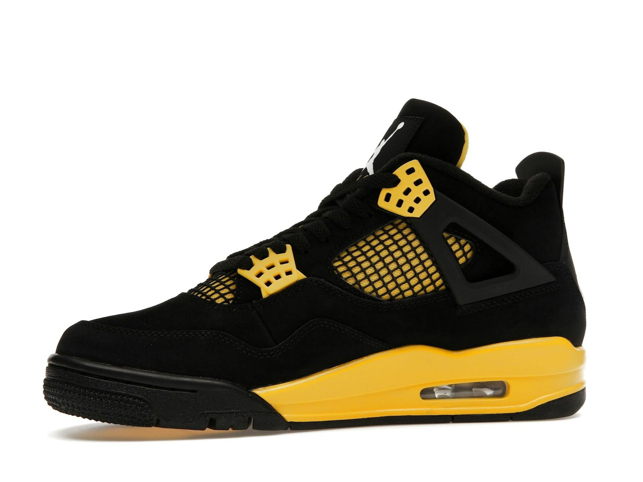 Jordan 4 Retro Thunder (2023) Black Tour Yellow DH6927-017 - Image 5