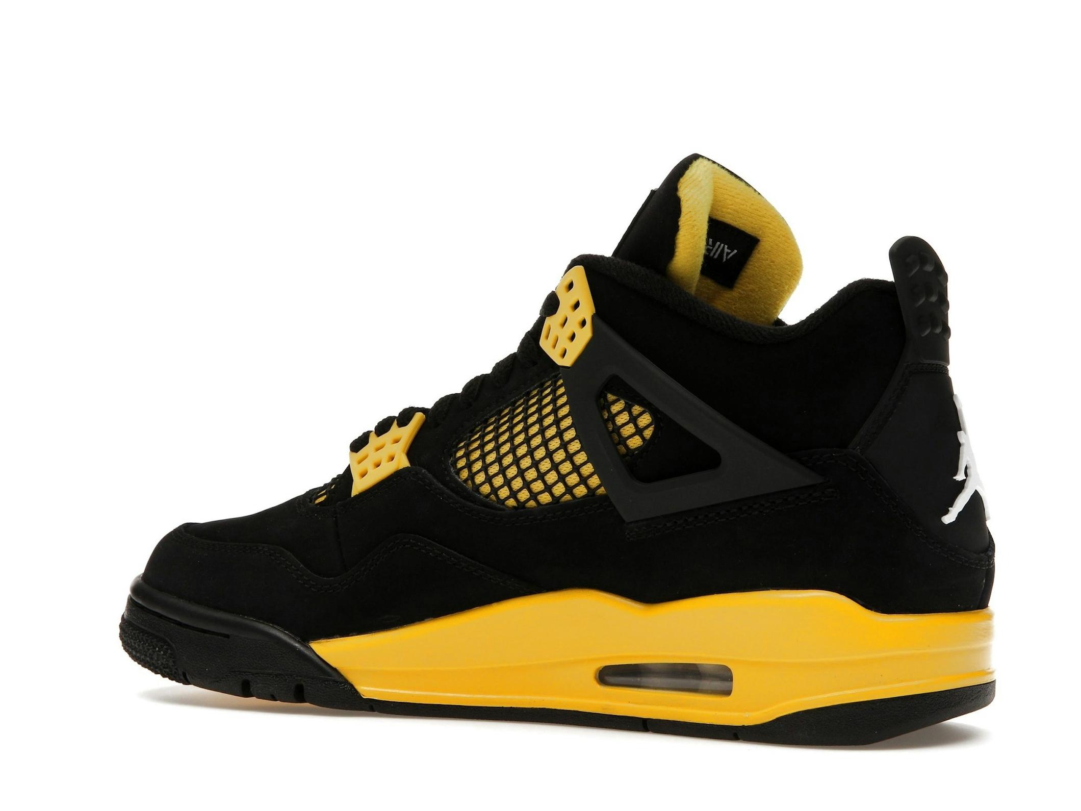 Jordan 4 Retro Thunder (2023) Black Tour Yellow DH6927-017 - Image 6