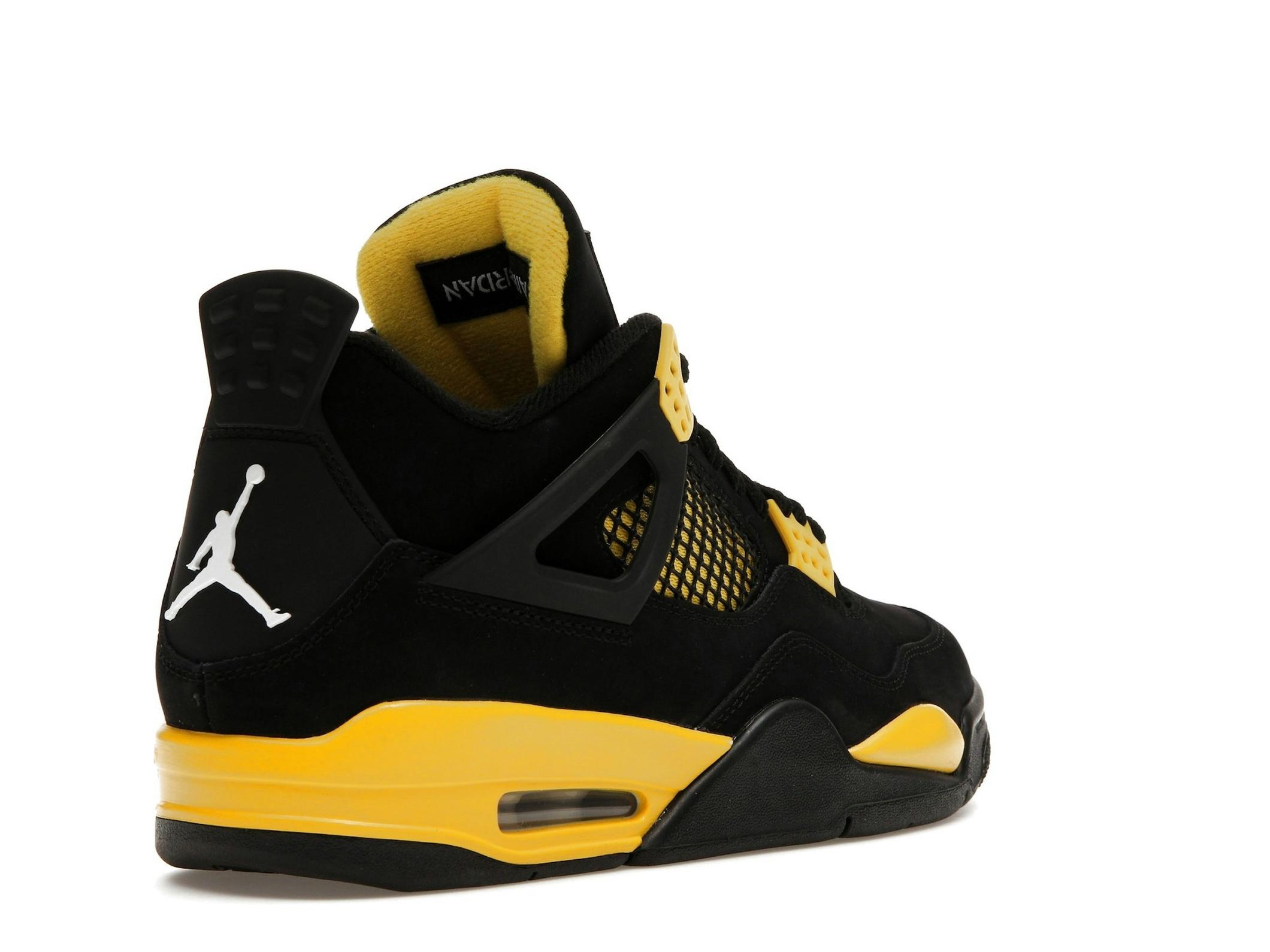 Jordan 4 Retro Thunder (2023) Black Tour Yellow DH6927-017 - Image 8