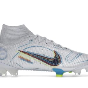 Superfly 8 Elite FG Football Cleats Grey Light Marine DJ2839-054