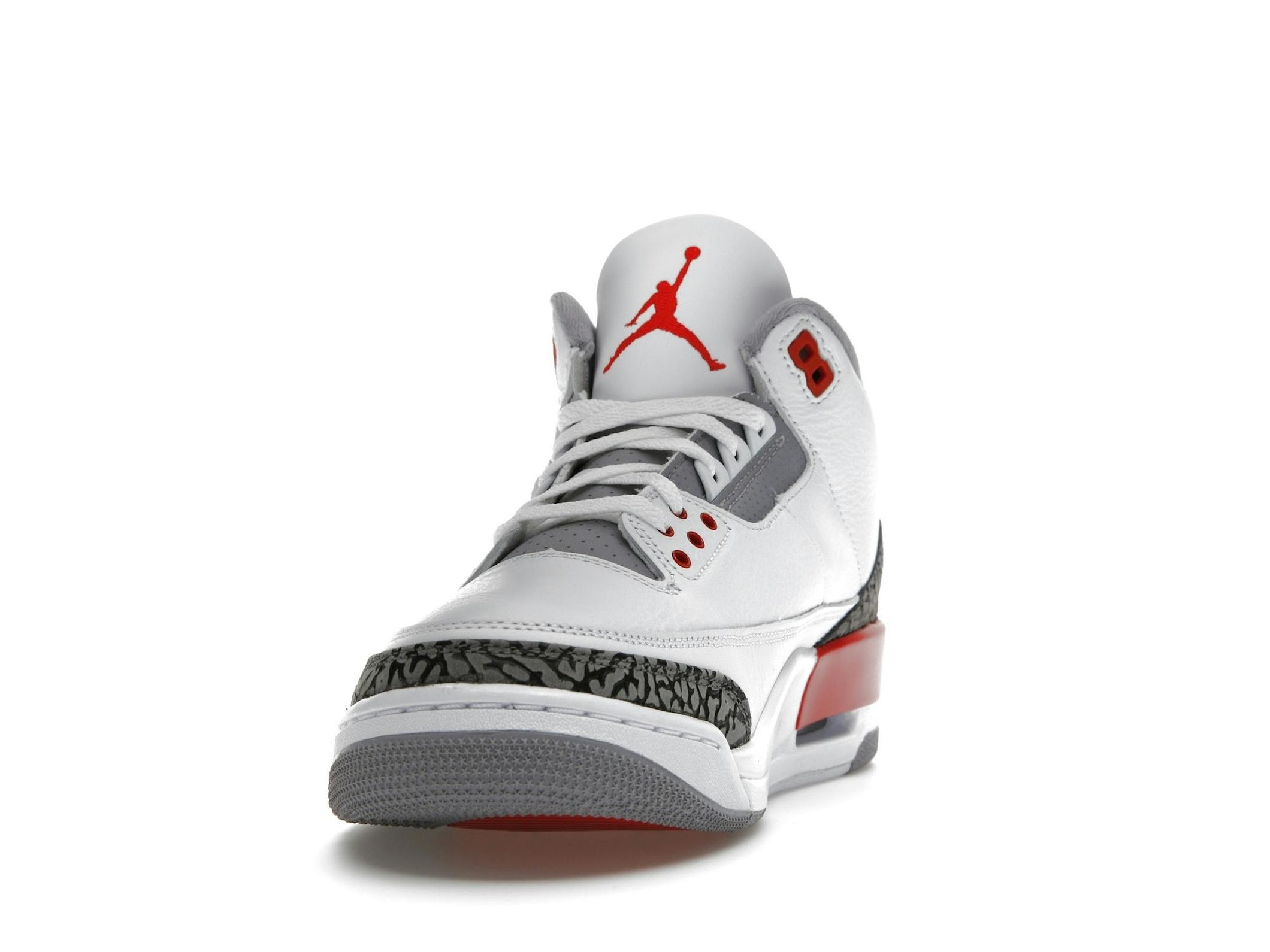 Jordan 3 Retro Fire Red 2022 White DN3707-160 - Image 4