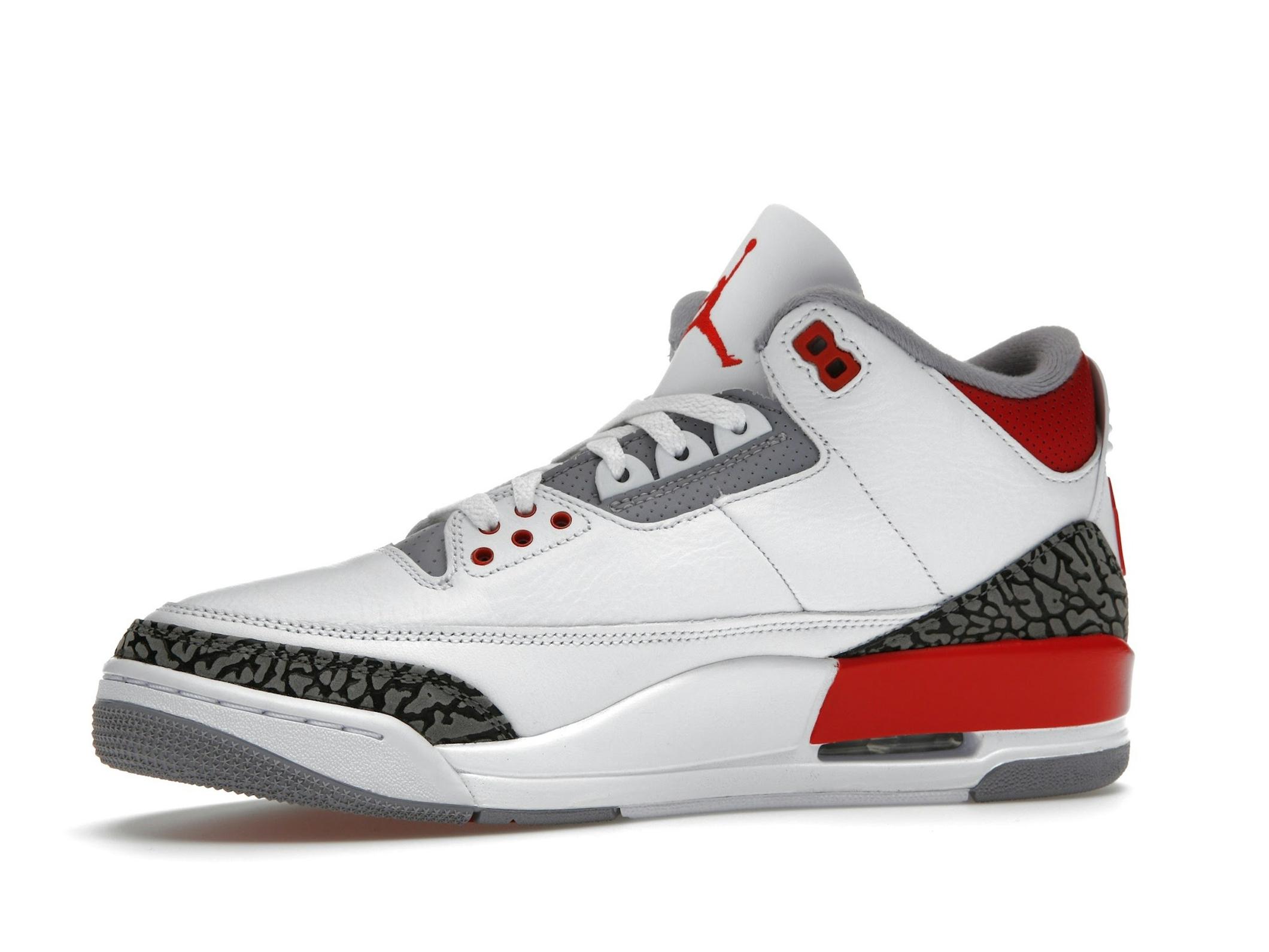 Jordan 3 Retro Fire Red 2022 White DN3707-160 - Image 5