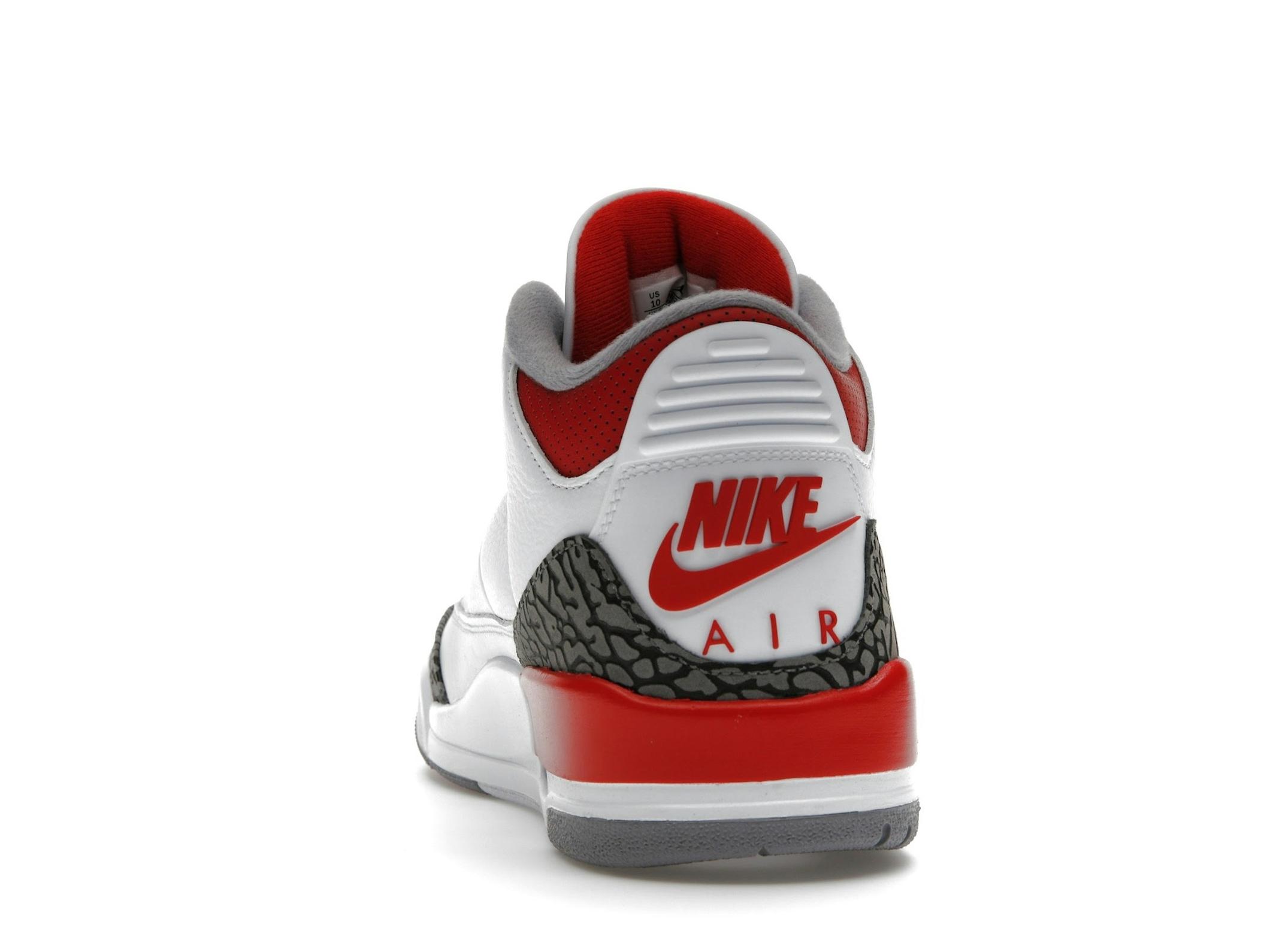Jordan 3 Retro Fire Red 2022 White DN3707-160 - Image 7