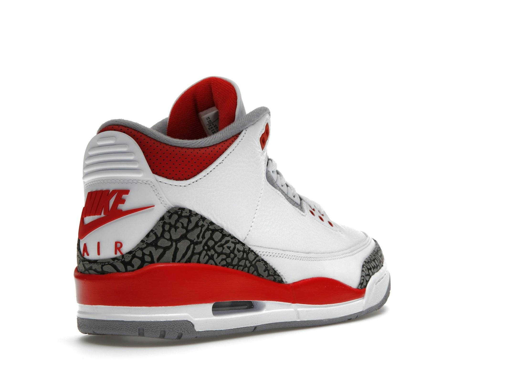Jordan 3 Retro Fire Red 2022 White DN3707-160 - Image 8