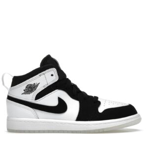 Jordan 1 Mid SE Diamond (PS) White Black DN4323-100