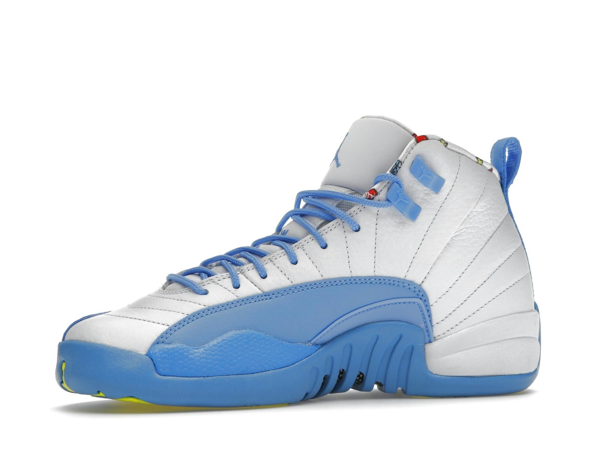 Jordan 12 Retro Emoji GS White Lemon Venom DQ4365-114 - Image 5