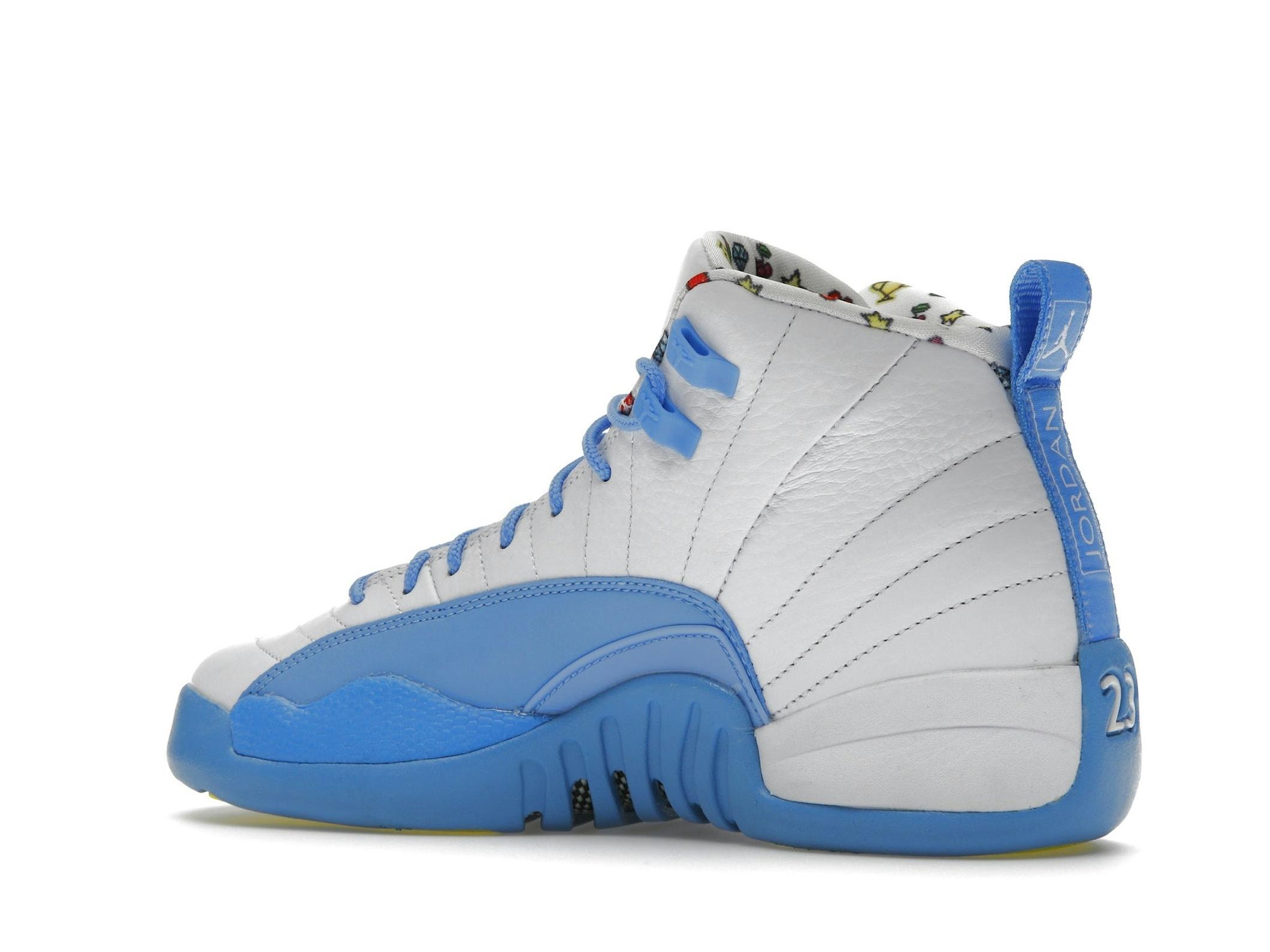 Jordan 12 Retro Emoji GS White Lemon Venom DQ4365-114 - Image 6