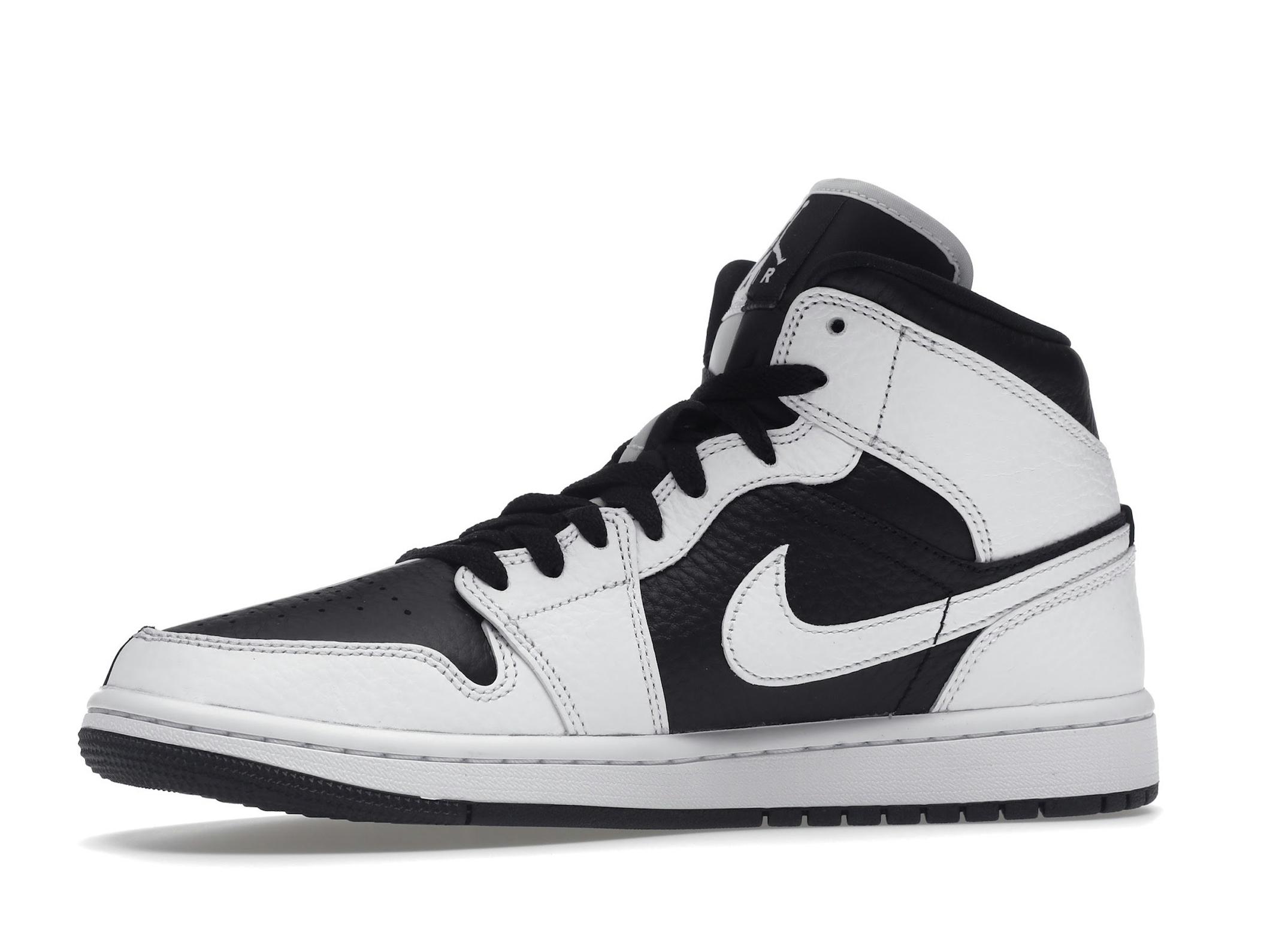 Jordan 1 Mid Split Black White Women’s DR0501-101 - Image 5