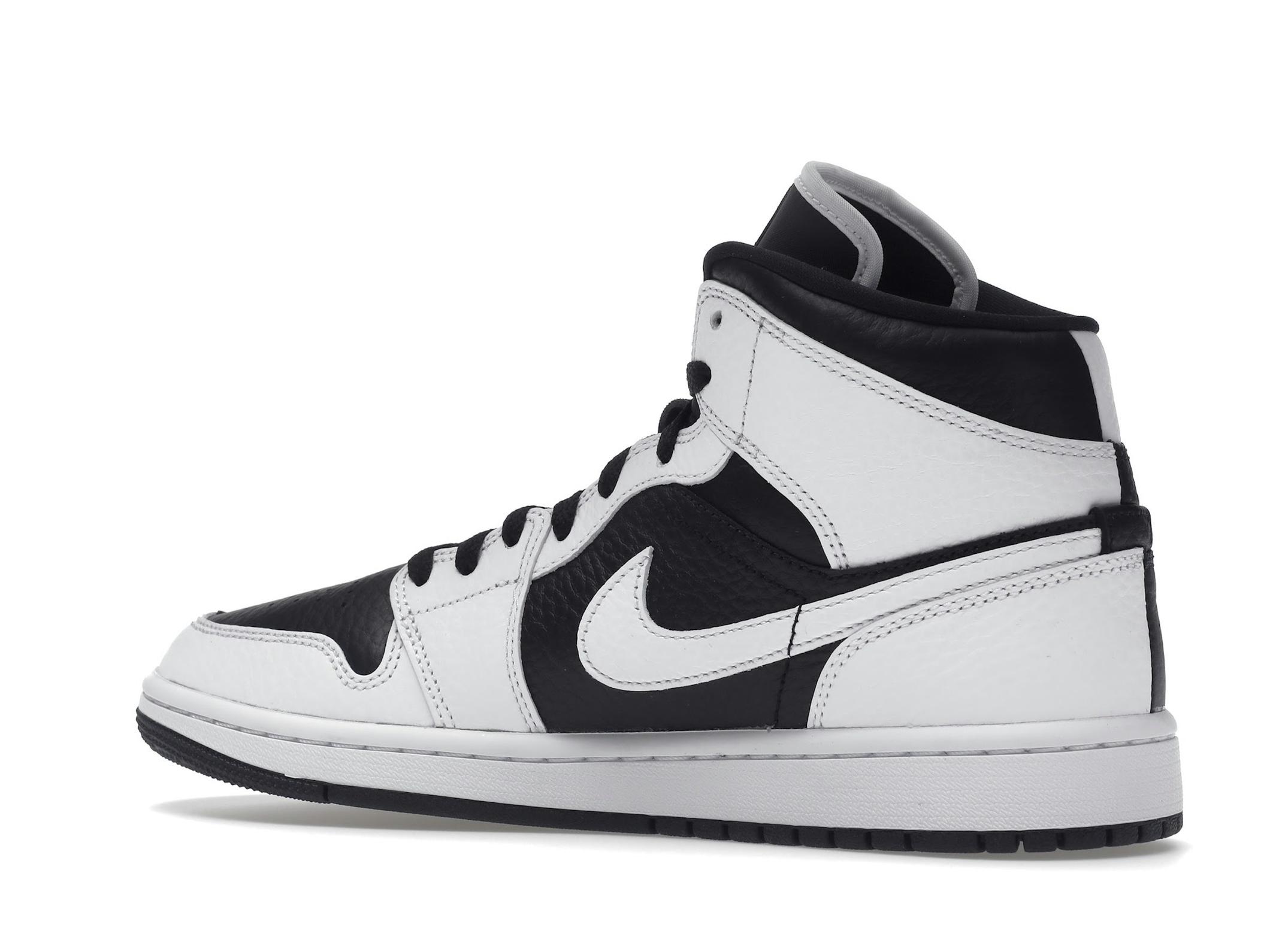 Jordan 1 Mid Split Black White Women’s DR0501-101 - Image 6