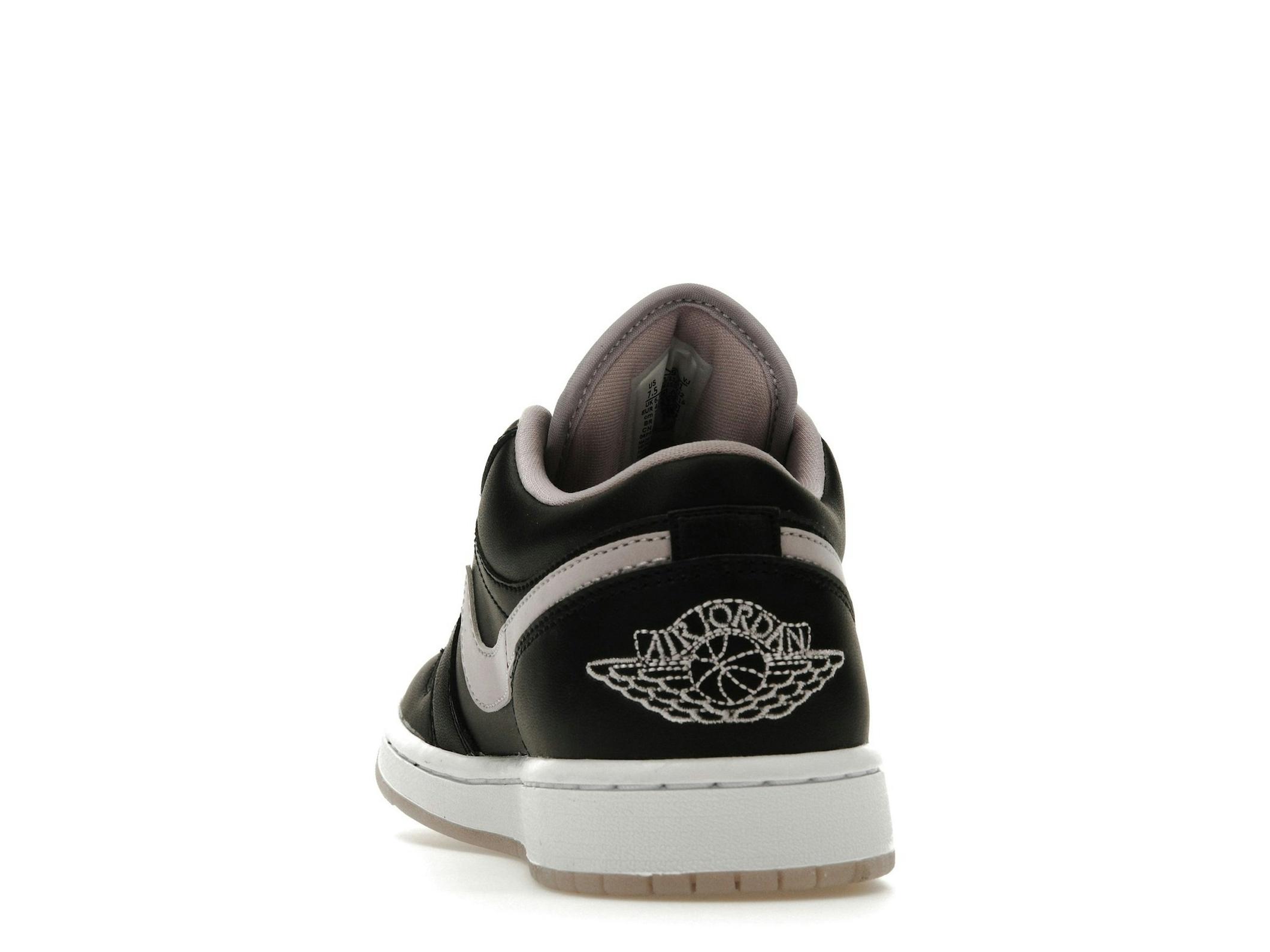 Jordan 1 Low SE Black Iced Lilac DV1309-051 Sneakers - Image 7
