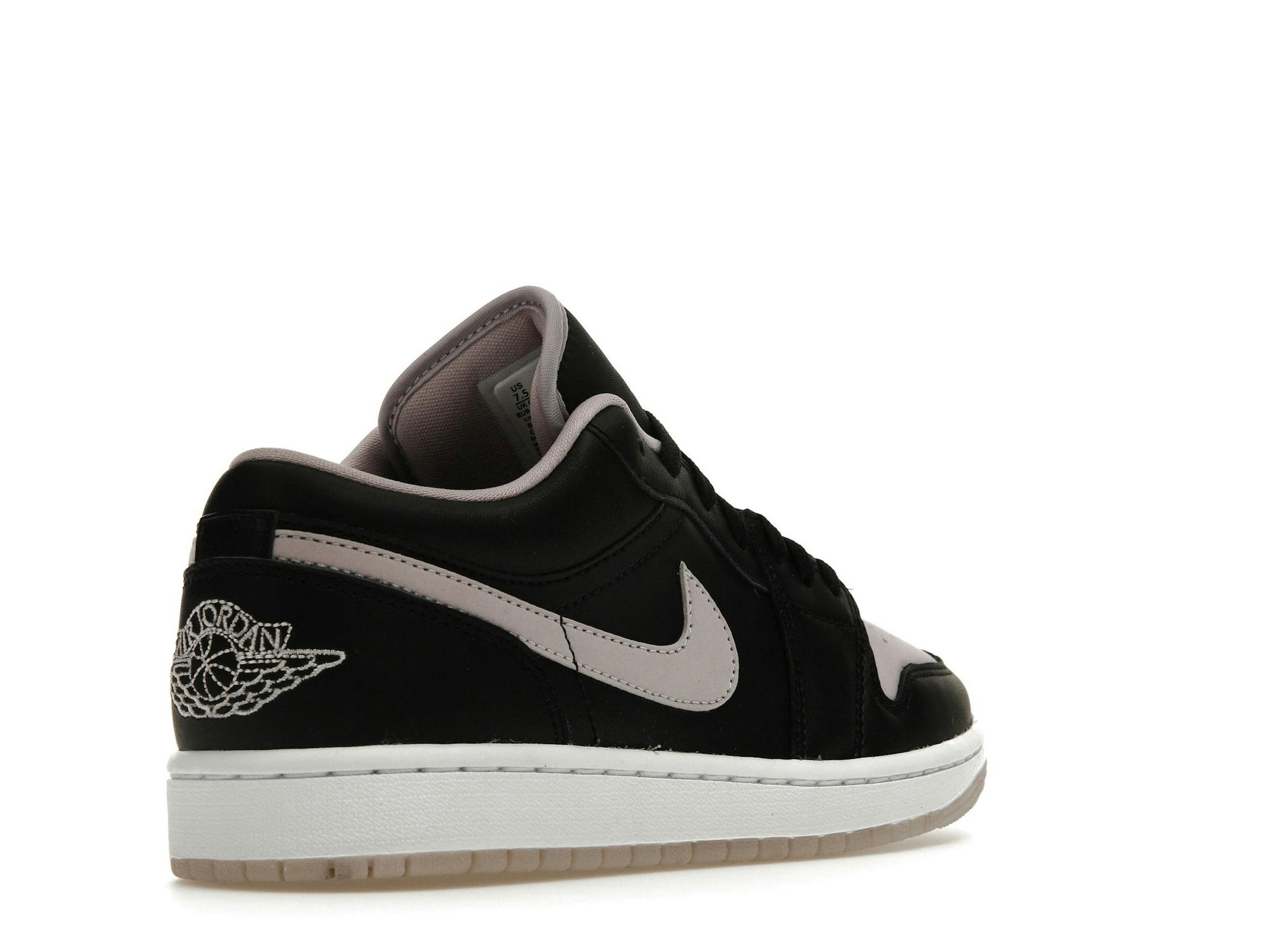 Jordan 1 Low SE Black Iced Lilac DV1309-051 Sneakers - Image 8