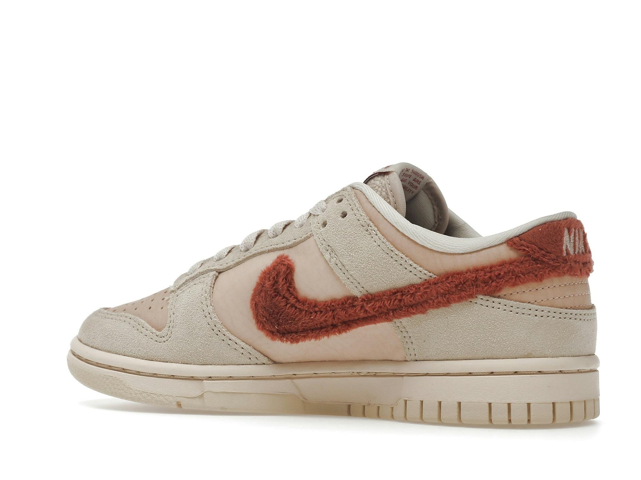 Dunk Low Terry Swoosh Women’s DZ4706-200 Sneakers - Image 6