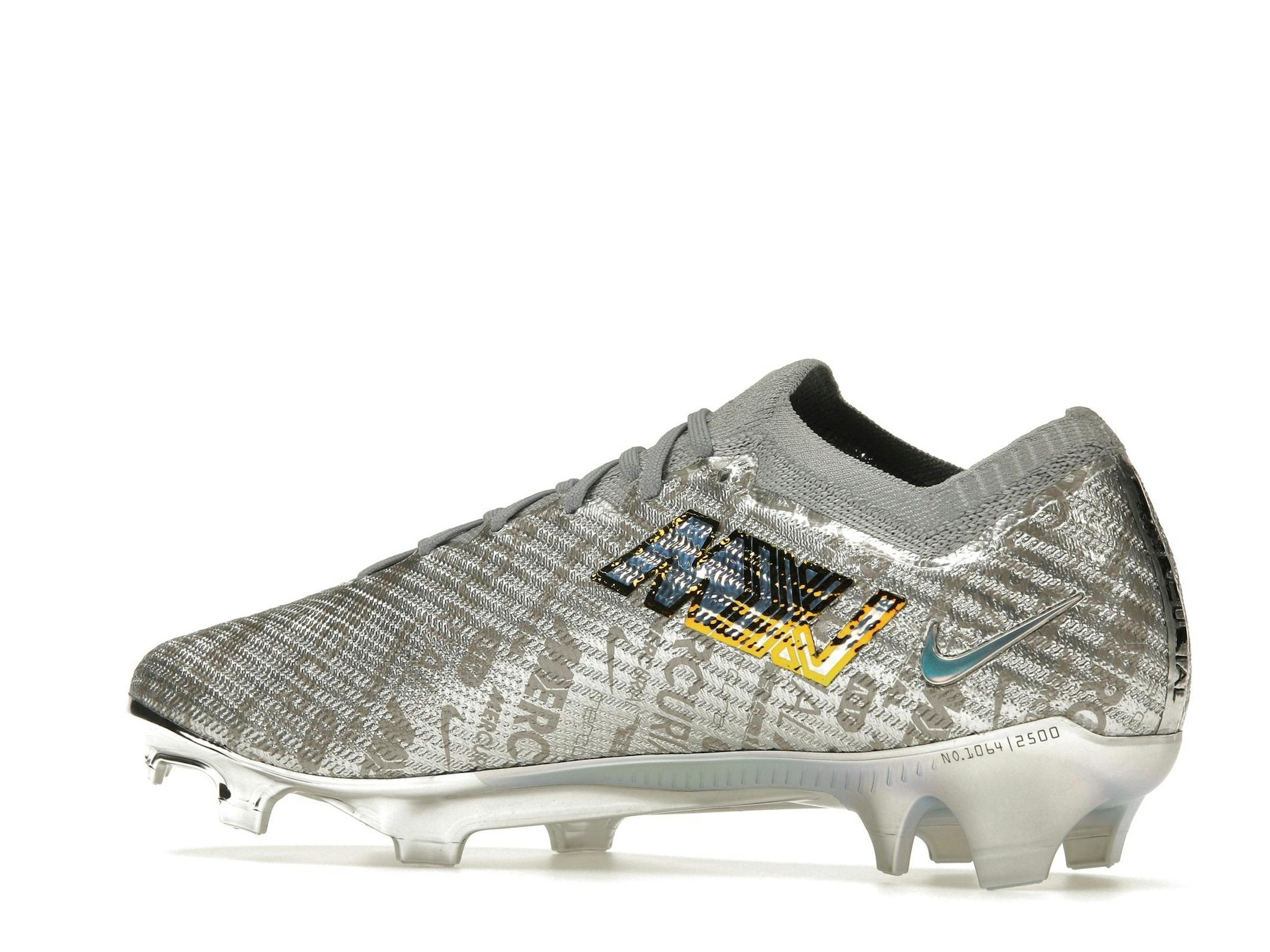 Zoom Mercurial Vapor 15 Elite XXV FG Metallic Silver FB8862-060 - Image 6