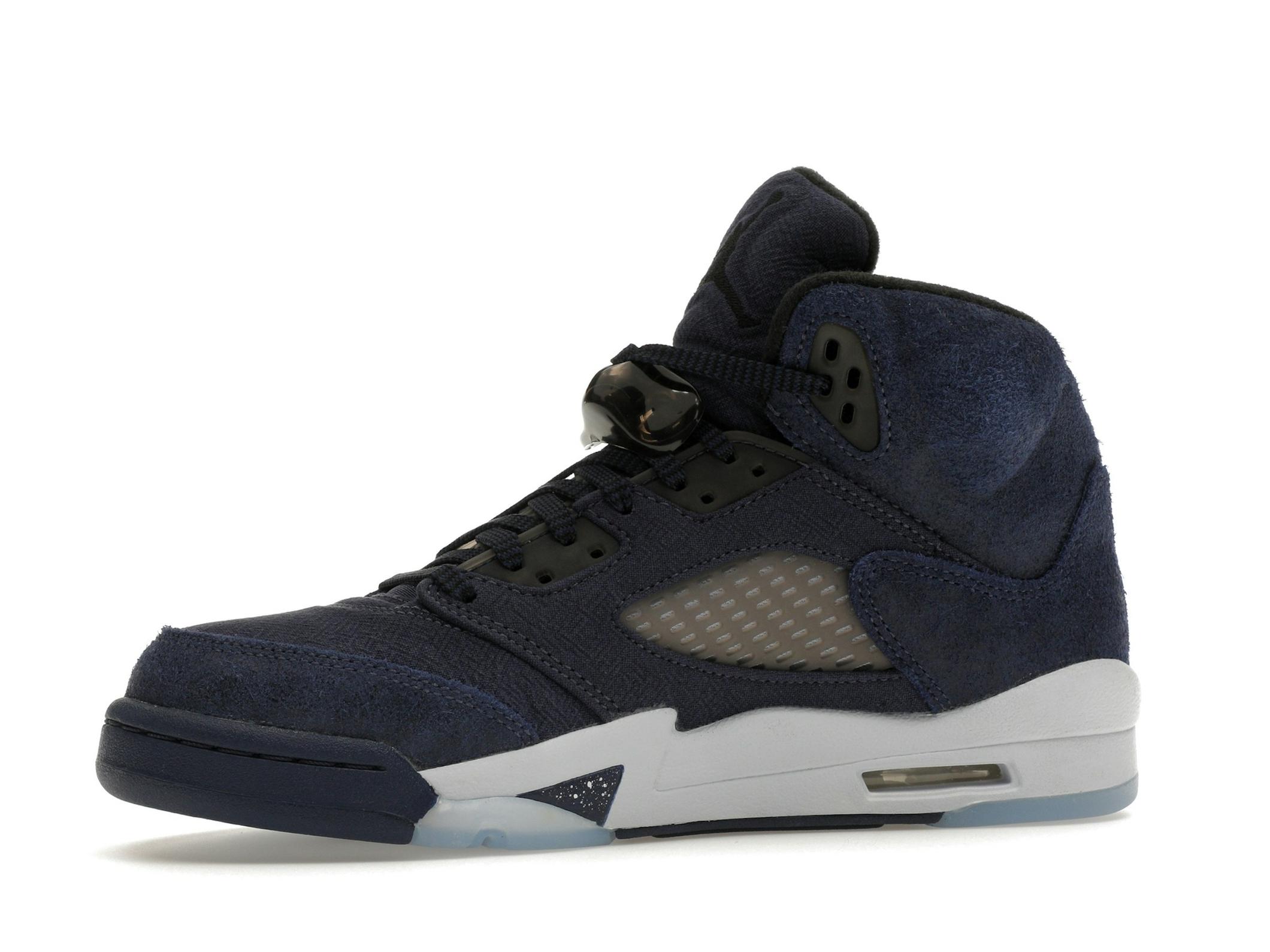 Jordan 5 Retro Georgetown GS Midnight Navy FN5452-400 - Image 5