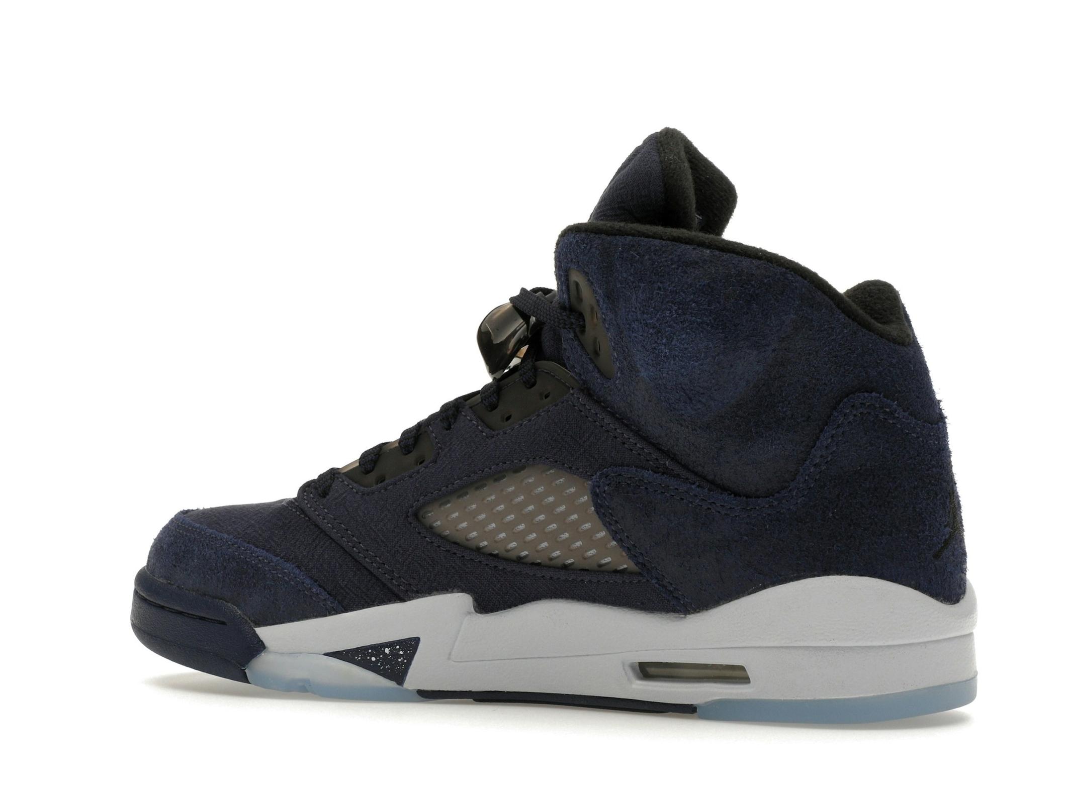 Jordan 5 Retro Georgetown GS Midnight Navy FN5452-400 - Image 6