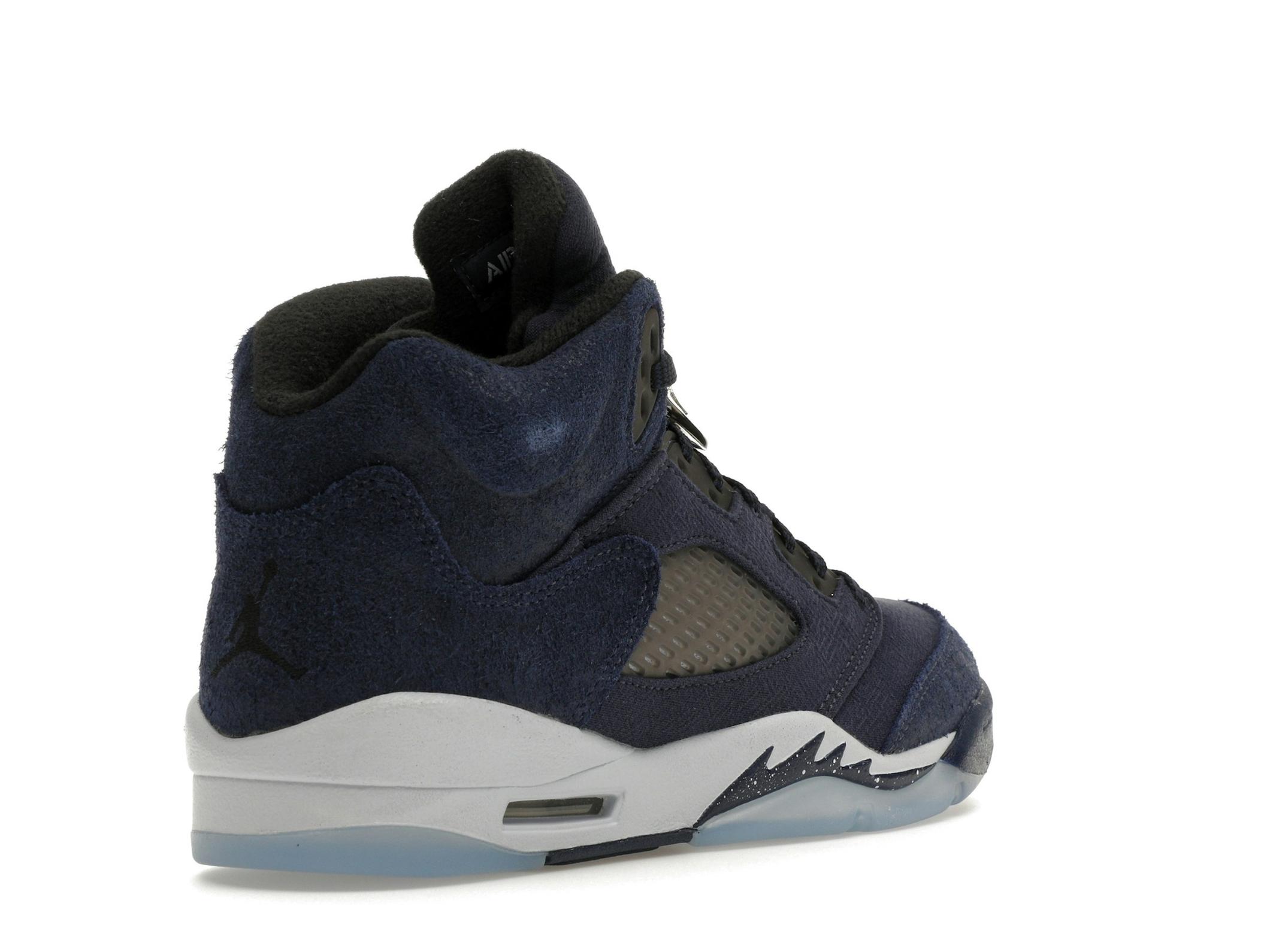Jordan 5 Retro Georgetown GS Midnight Navy FN5452-400 - Image 8