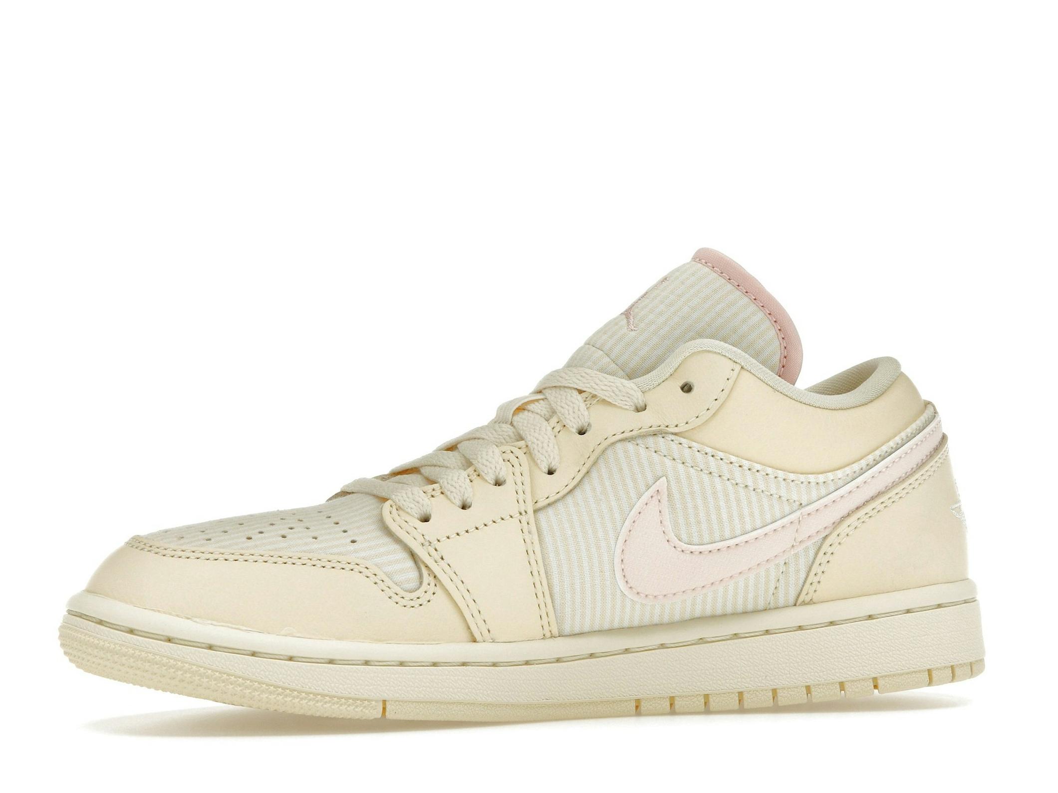 Jordan 1 Low SE Seersucker Women’s FQ1925-100 Sneakers - Image 5