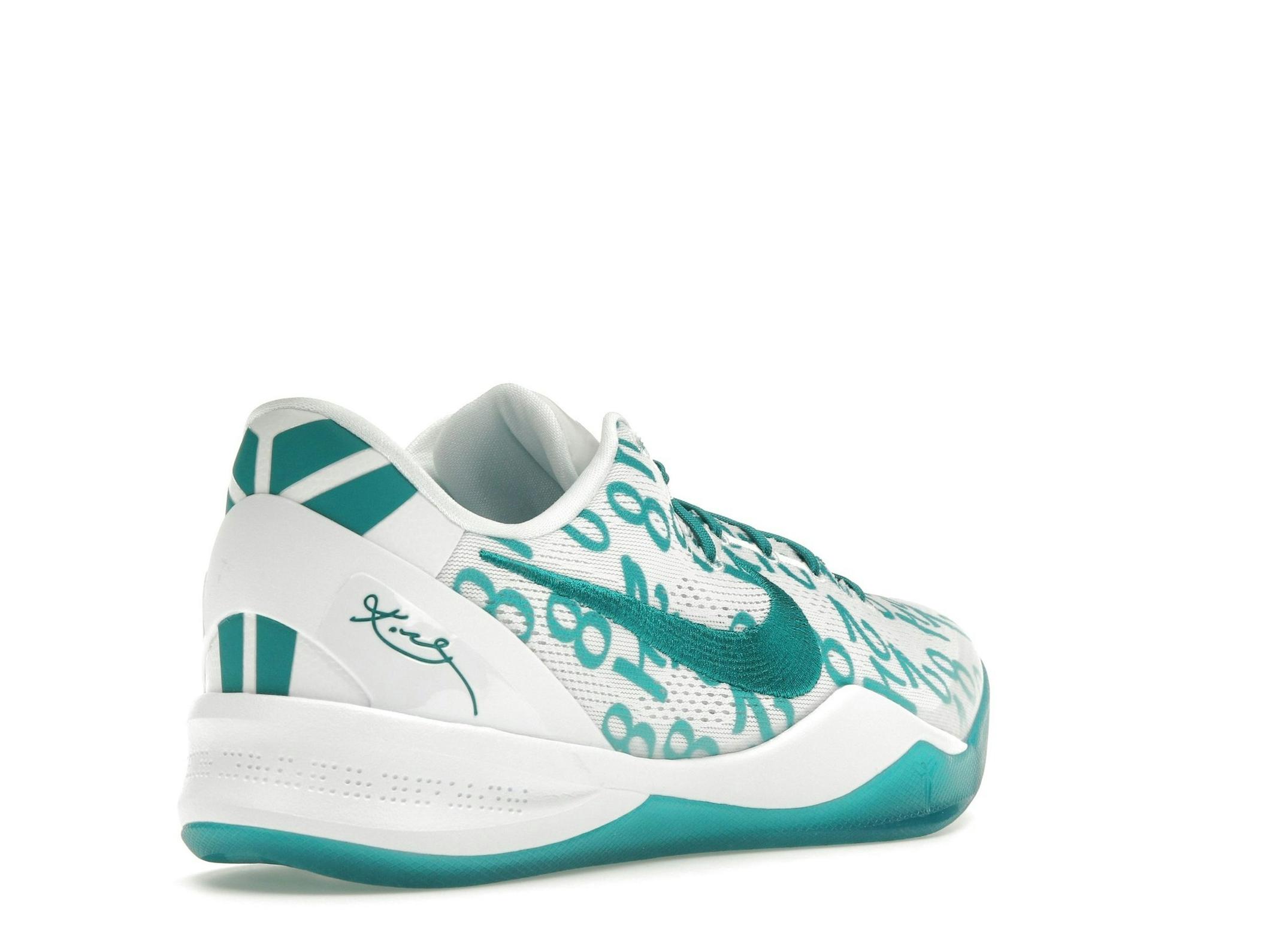 Kobe 8 Protro Radiant Emerald White FQ3549-101 Basketball Shoes - Image 8