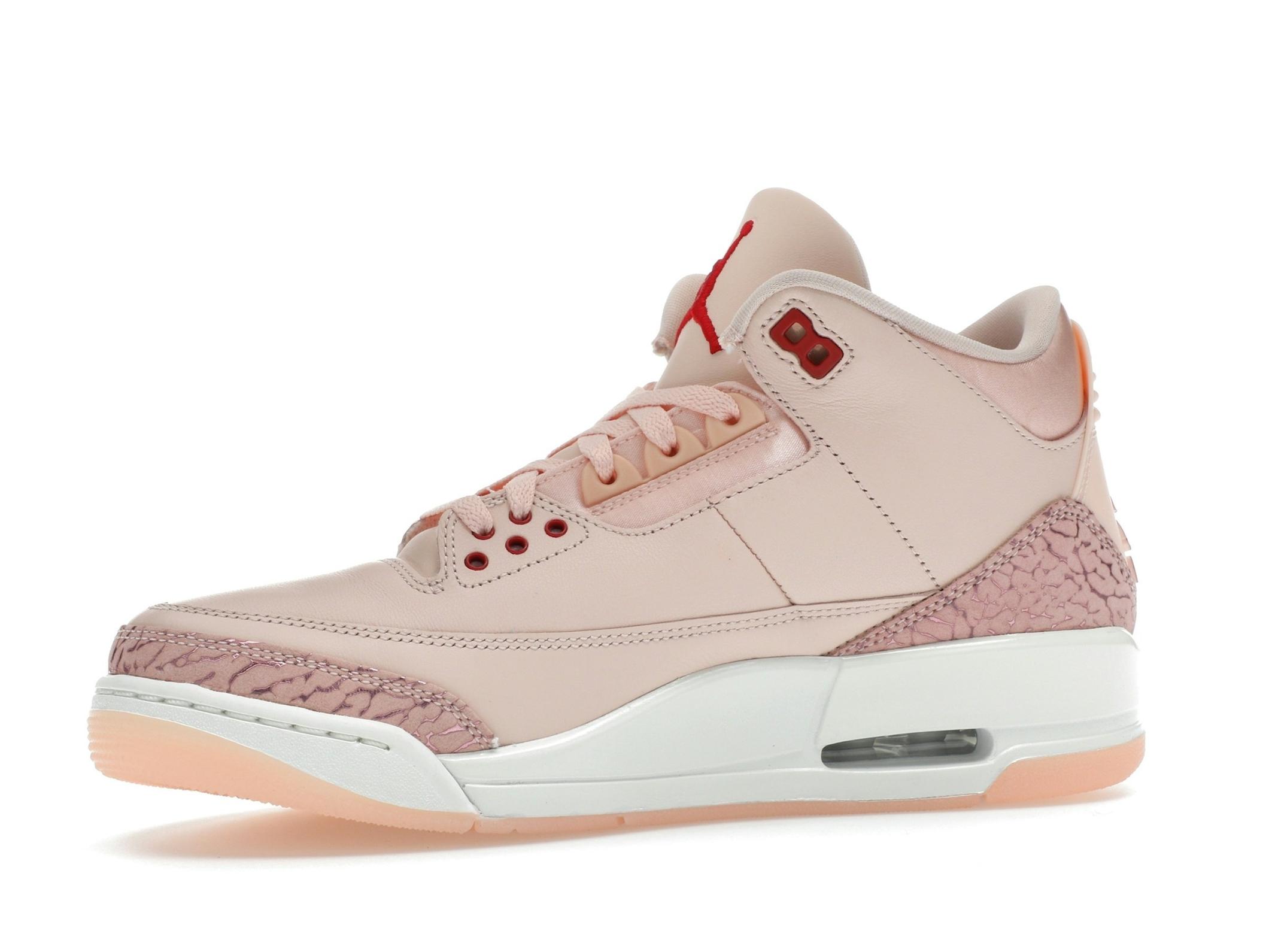 Jordan 3 Retro Valentine’s Day Women’s (2025) Washed Coral Sneakers - Image 5