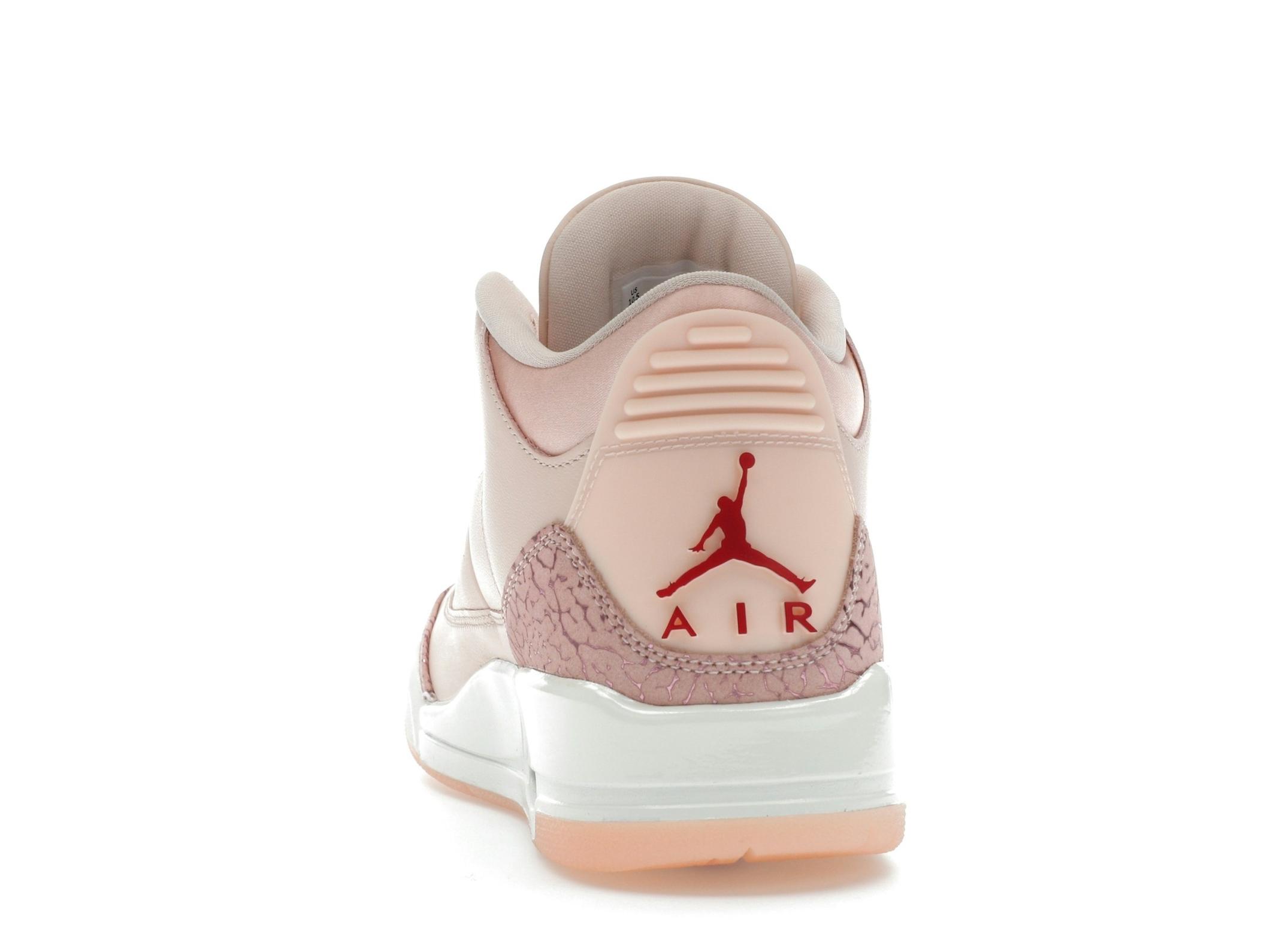 Jordan 3 Retro Valentine’s Day Women’s (2025) Washed Coral Sneakers - Image 7