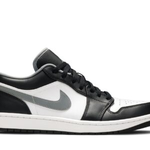 Jordan 1 Low Black White Grey Sneakers – 553558-040
