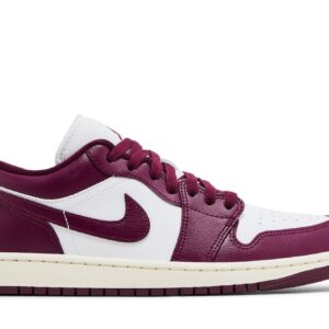 Jordan 1 Low Bordeaux Women’s Sneakers – DC0774-161
