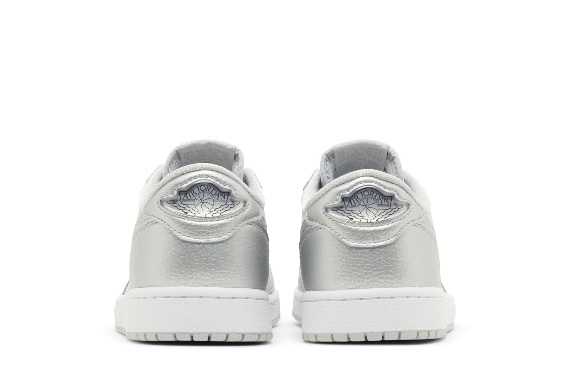 Jordan 1 Low OG Metallic Silver Sneakers – CZ0790-002 - Image 6