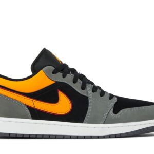 Jordan 1 Low SE Light Graphite Vivid Orange Sneakers – FN7308-008