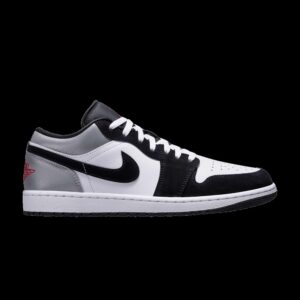 Jordan 1 Low SE White Fire Red Black Matte Silver Sneakers – HF3148-106