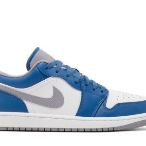 Jordan 1 Low True Blue Sneakers – 553558-412