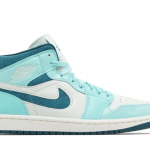 Jordan 1 Mid Chenille Bleached Turquoise Women’s Shoe – DZ3745-300